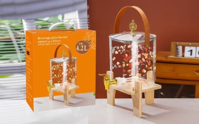 Glass Juice bucket