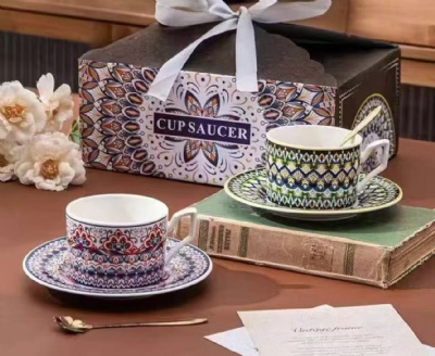 ceramic coffee cup set