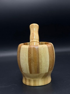 Wooden Pound garlic